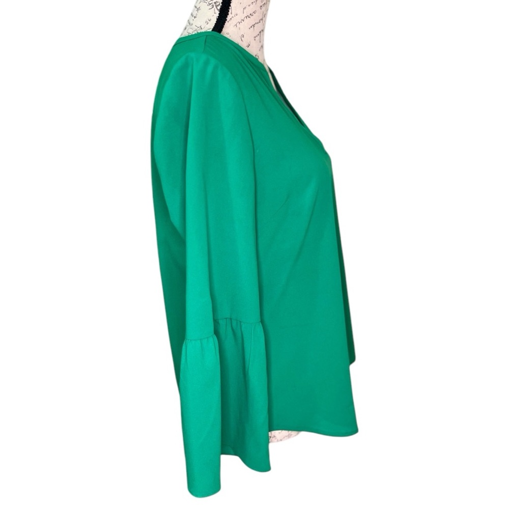 J. Crew | Women’s Green Blouse Size S Small - Picture 10 of 13